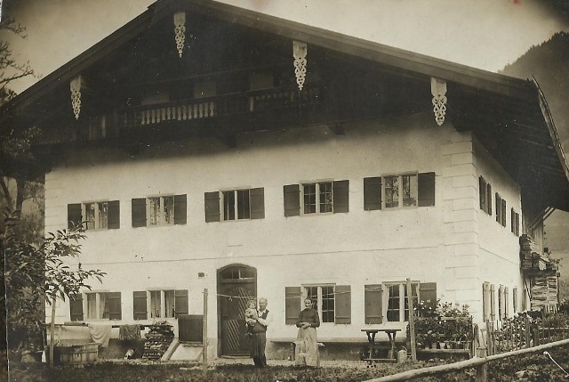 Meyerlhof um 1900 Ferienwohnungen Aschau im Chiemgau